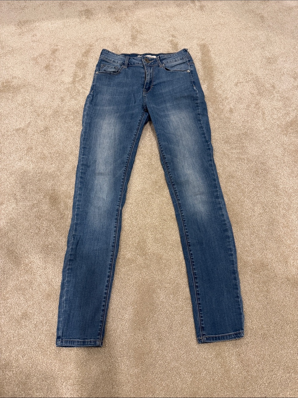 Bullhead Blue Skinny Stretch Jeans